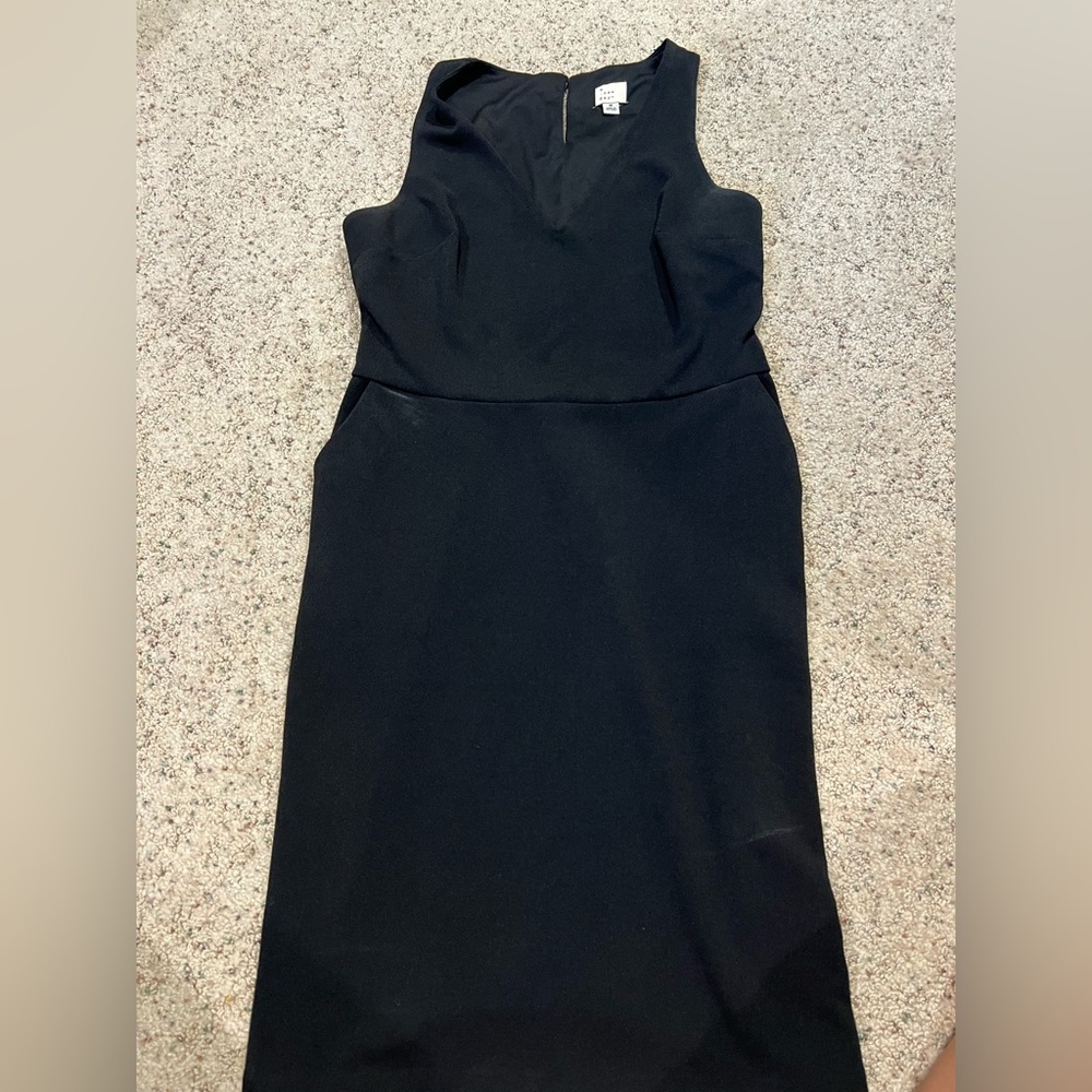 a new day Black Midi Dress